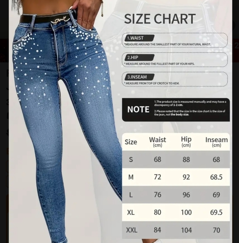 High Waist Jeans - Picture 6 of 9